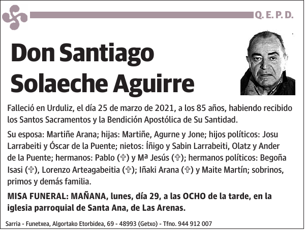 Santiago Solaeche Aguirre