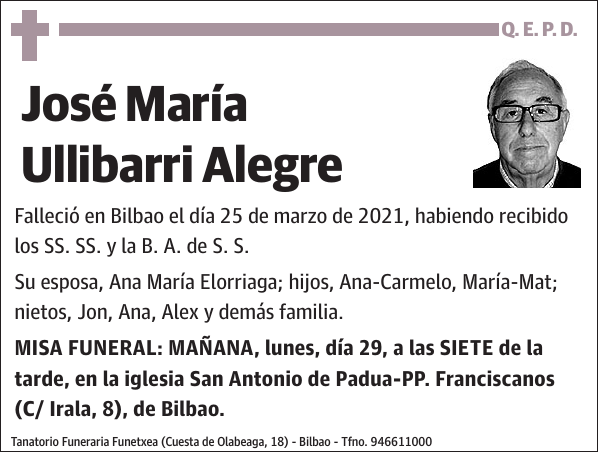 José María Ullibarri Alegre