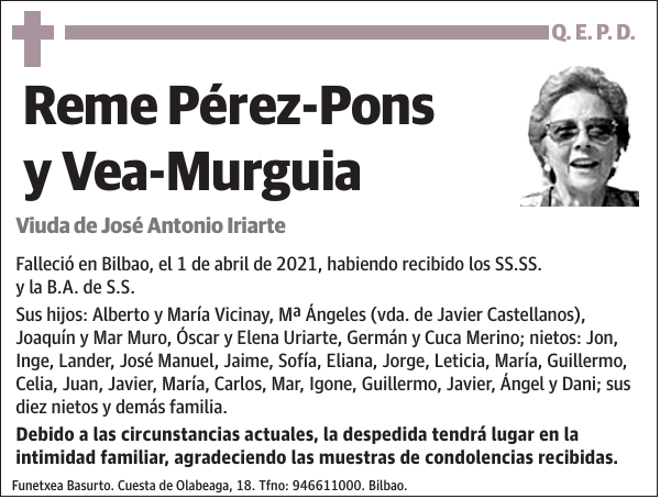 Reme Pérez-Pons y Vea-Murguia