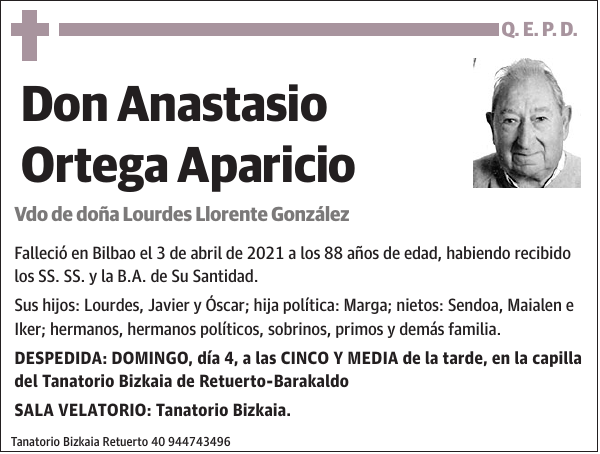 Anastasio Ortega Aparicio