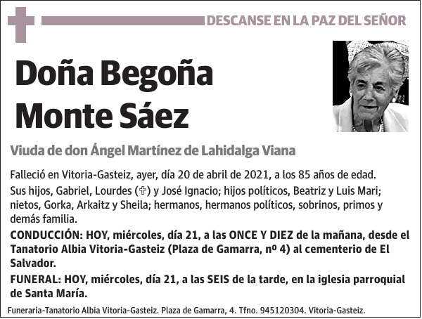 Begoña Monte Sáez