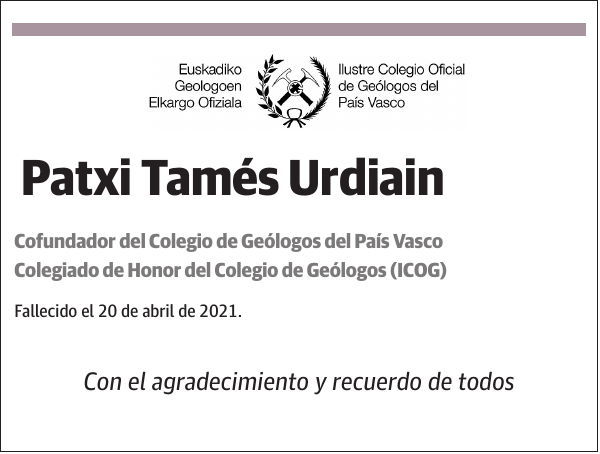 Patxi Tamés Urdiain