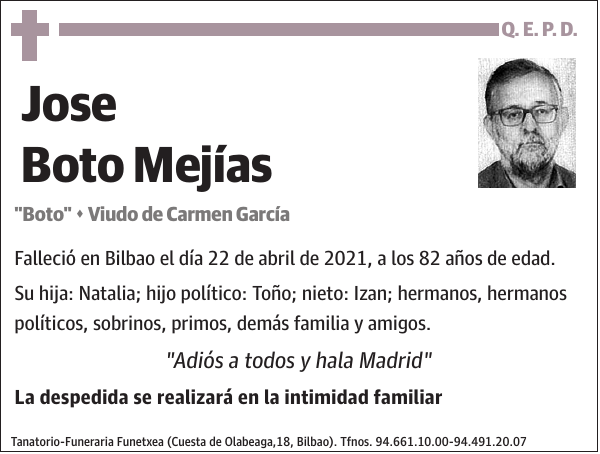 Jose Boto Mejías