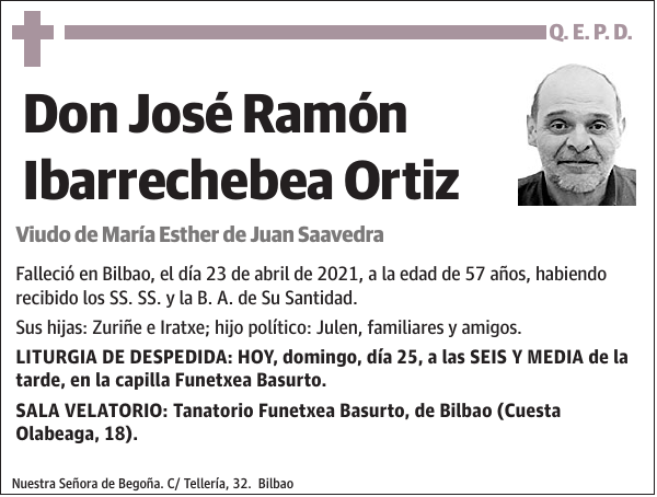 José Ramón Ibarrechebea Ortiz