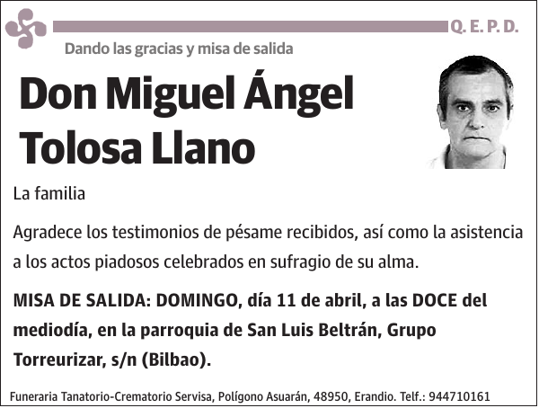 Miguel Ángel Tolosa Llano