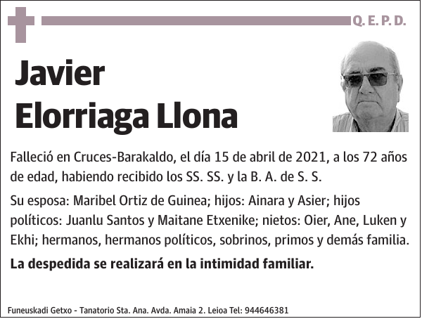 Javier Elorriaga Llona