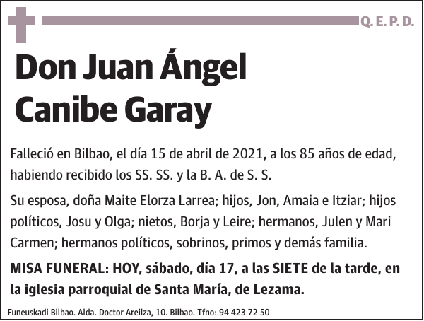 Juan Ángel Canibe Garay