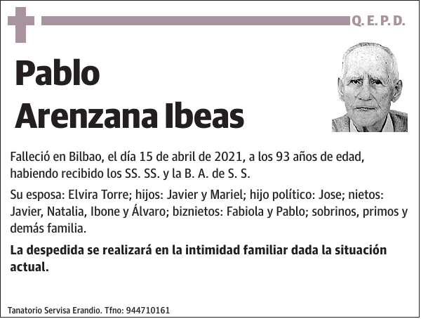 Pablo Arenzana Ibeas