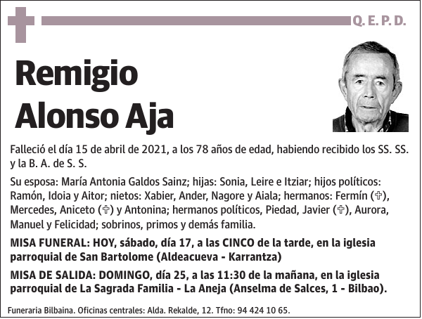 Remigio Alonso Aja