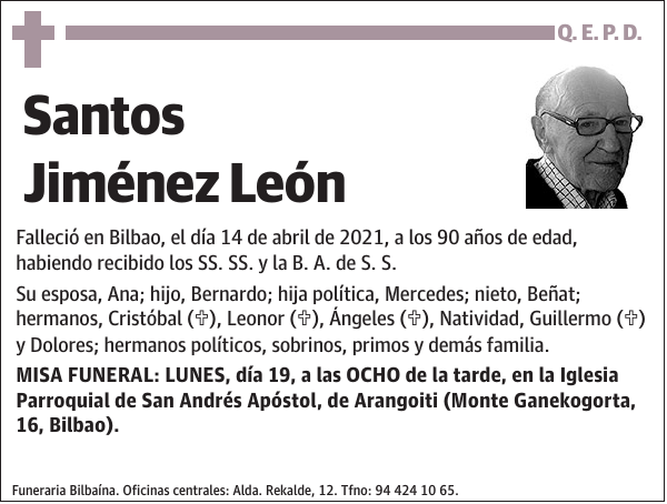 Santos Jiménez León