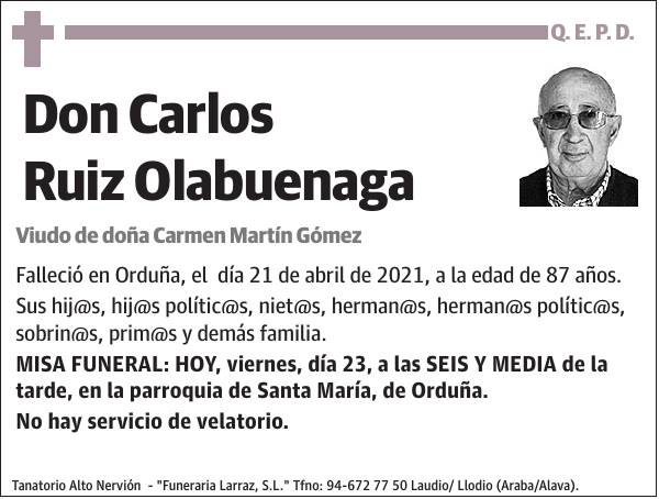 Carlos Ruiz Olabuenaga