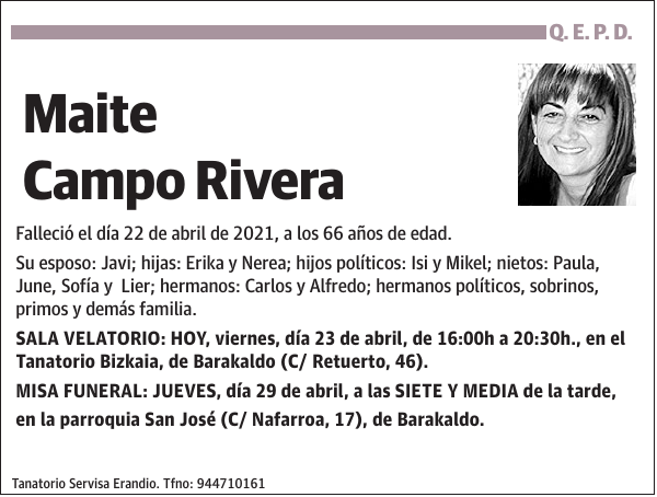 Maite Campo Rivera