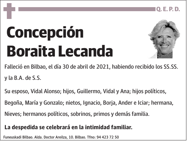 Concepción Boraita Lecanda