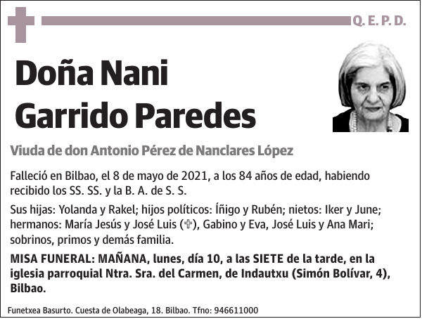 Nani Garrido Paredes