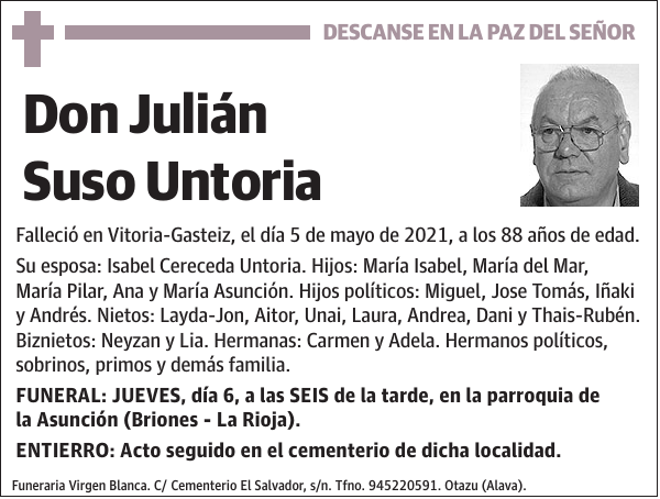 Julián Suso Untoria