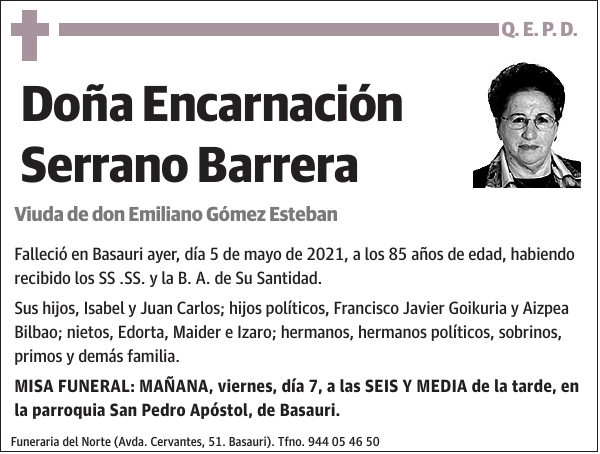 Encarnación Serrano Barrera