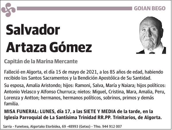 Salvador Artaza Gómez