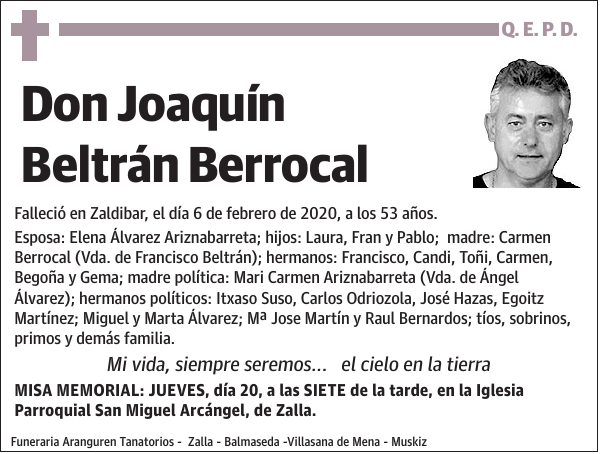 Joaquín Beltrán Berrocal