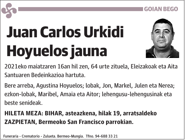 Juan Carlos Urkidi Hoyuelos