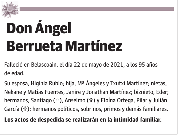 Ángel Berrueta Martínez