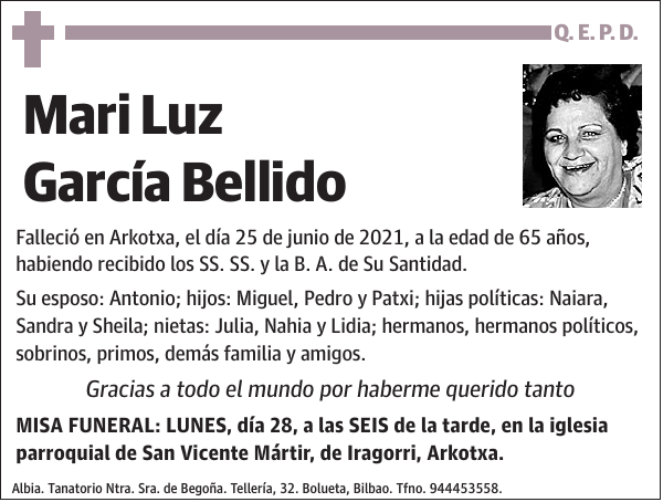 Mari Luz García Bellido