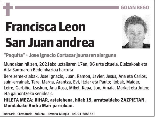 Francisca Leon San Juan