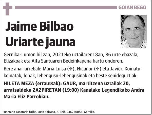 Jaime Bilbao Uriarte