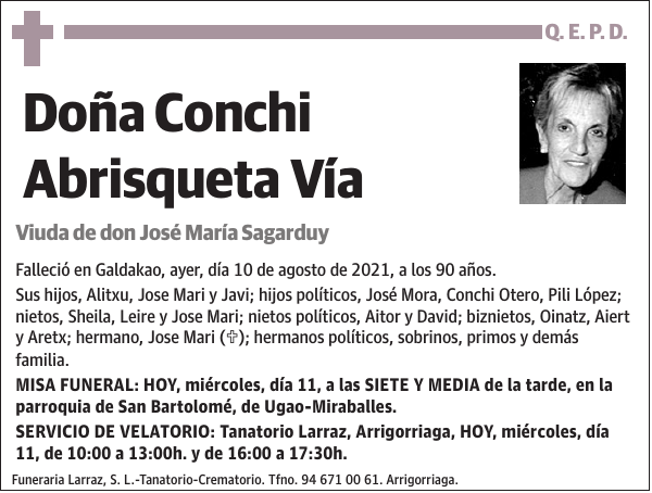 Conchi Abrisqueta Vía