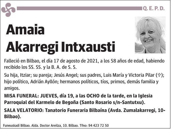 Amaia Akarregi Intxausti