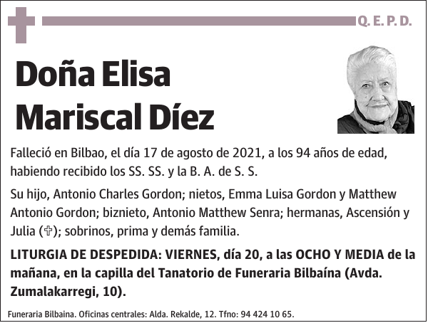Elisa Mariscal Díez