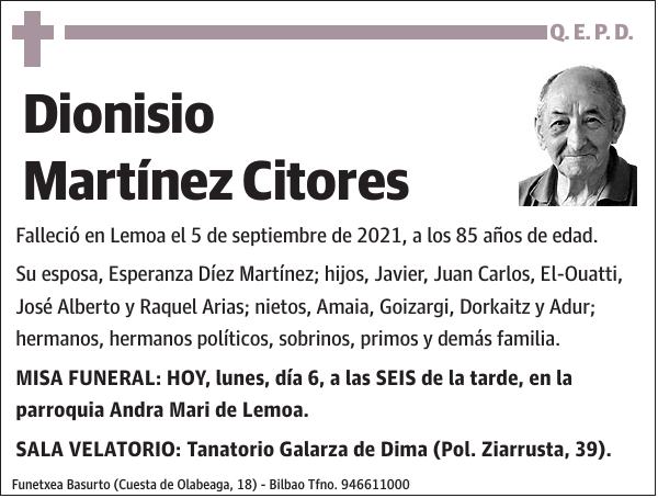 Dionisio Martínez Citores