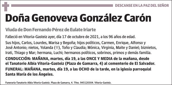 Genoveva González Carón