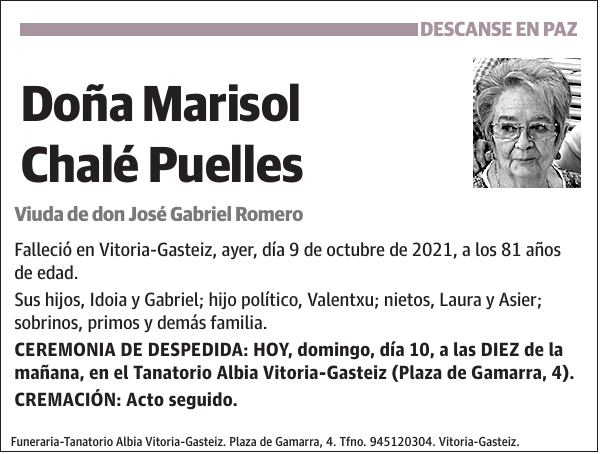 Marisol Chalé Puelles