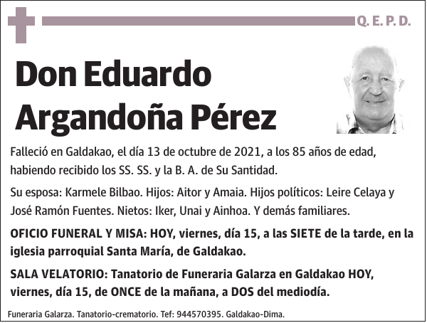 Eduardo Argandoña Pérez