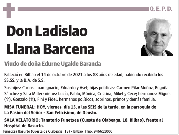 Ladislao Llana Barcena