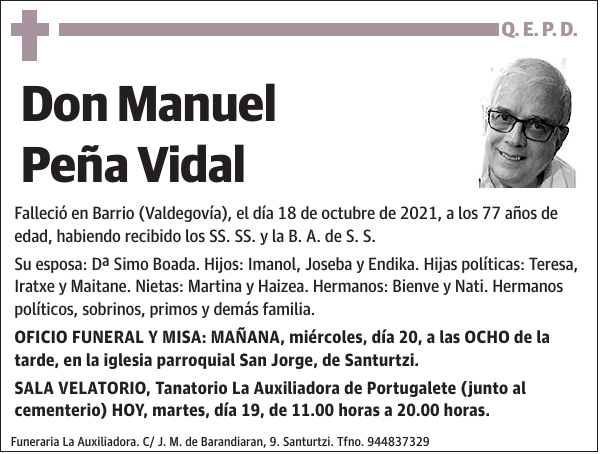 Manuel Peña Vidal