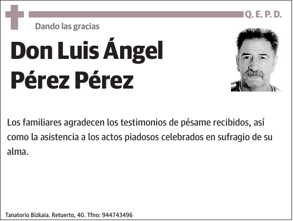 Luis Ángel Pérez Pérez