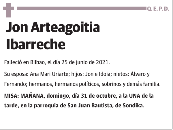 Jon Arteagoitia Ibarreche