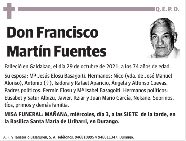 Francisco Martín Fuentes