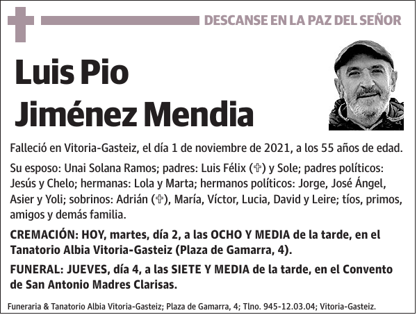Luis Pio Jiménez Mendia