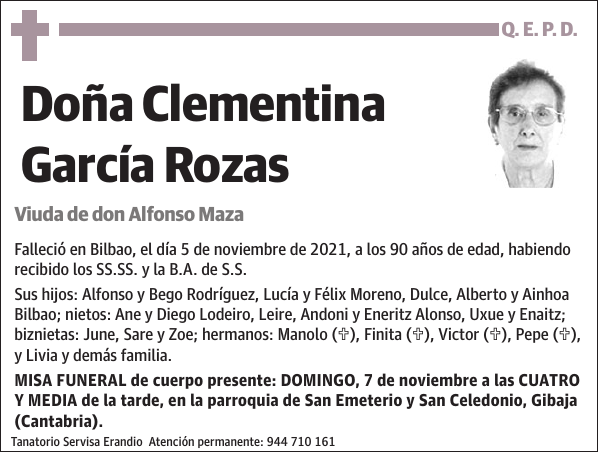 Clementina García Rozas