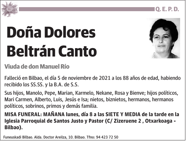 Dolores Beltrán Canto