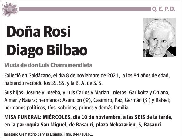 Rosi Diago Bilbao