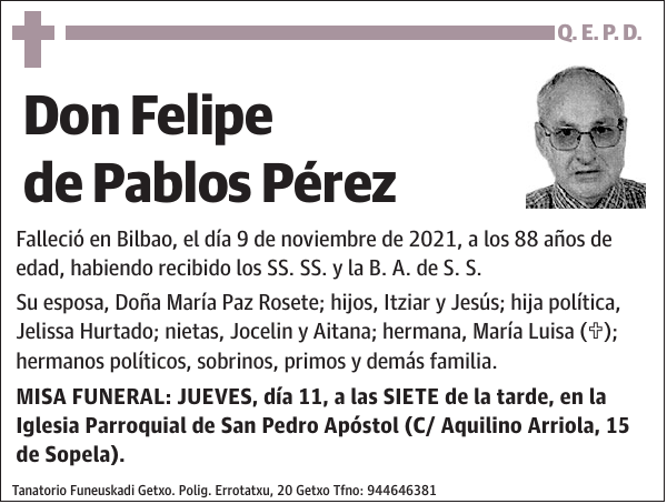 Felipe de Pablos Pérez