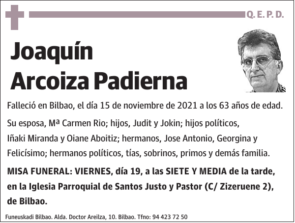 Joaquín Arcoiza Padierna