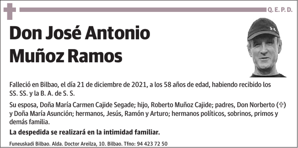 José Antonio Muñoz Ramos