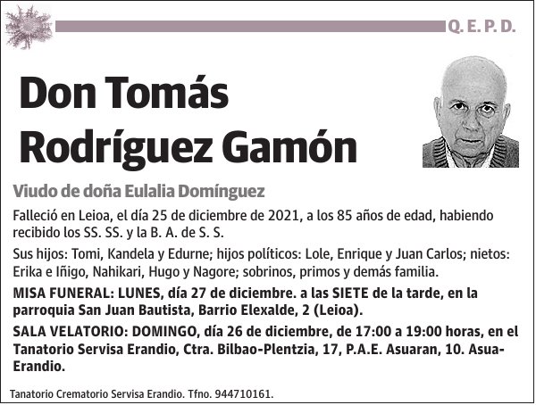 Tomás Rodríguez Gamón