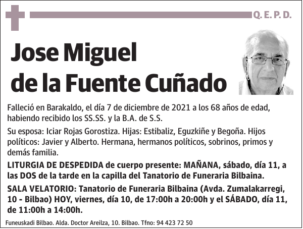 Jose Miguel de la Fuente Cuñado