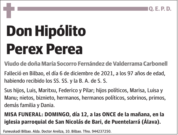 Hipólito Perex Perea