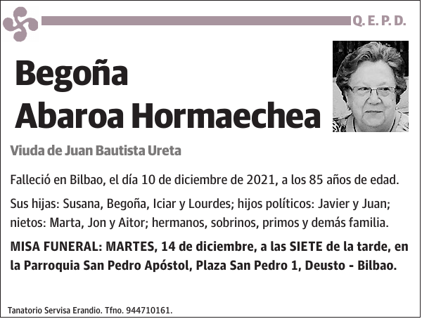 Begoña Abaroa Hormaechea